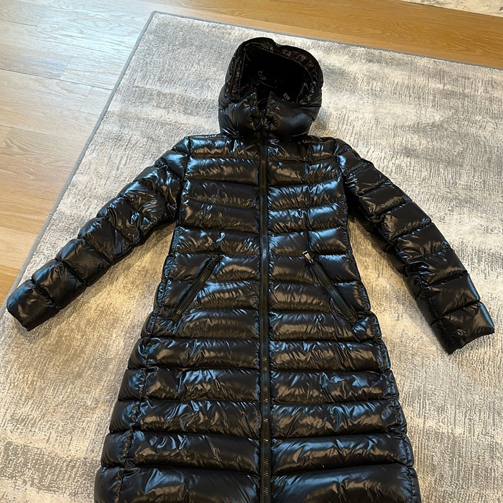 Moncler winter coat black size 1